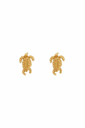 ENCANTO TURTLE STUDS GOLD