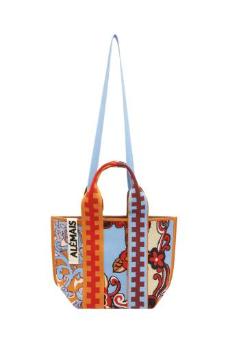 SPLISED JAQUARD MINI TOTE