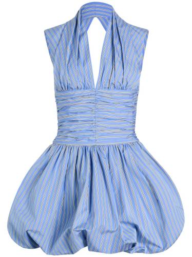 SLEEVELESS BLOOMER MINI DRESS