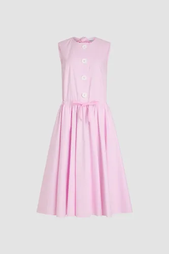 BUTTONED DAY DRESS