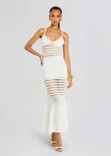 BELIZE METALLIC DRESS