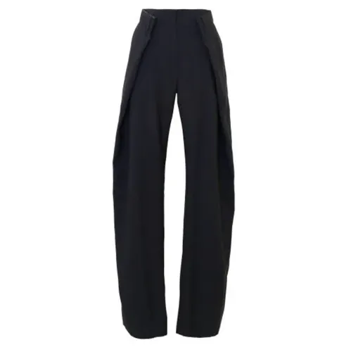 PLEATED WIDE TROUSER