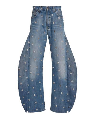 STUDDED ORGANIC JEANS