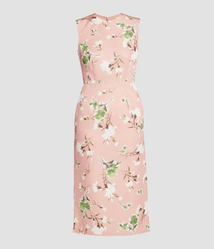 SLEEVELESS MIDI PENCIL DRESS