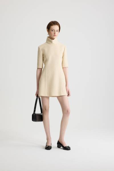 TURTLENECK MINI DRESS