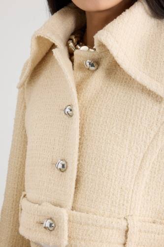 BELTED SHORT JACKET