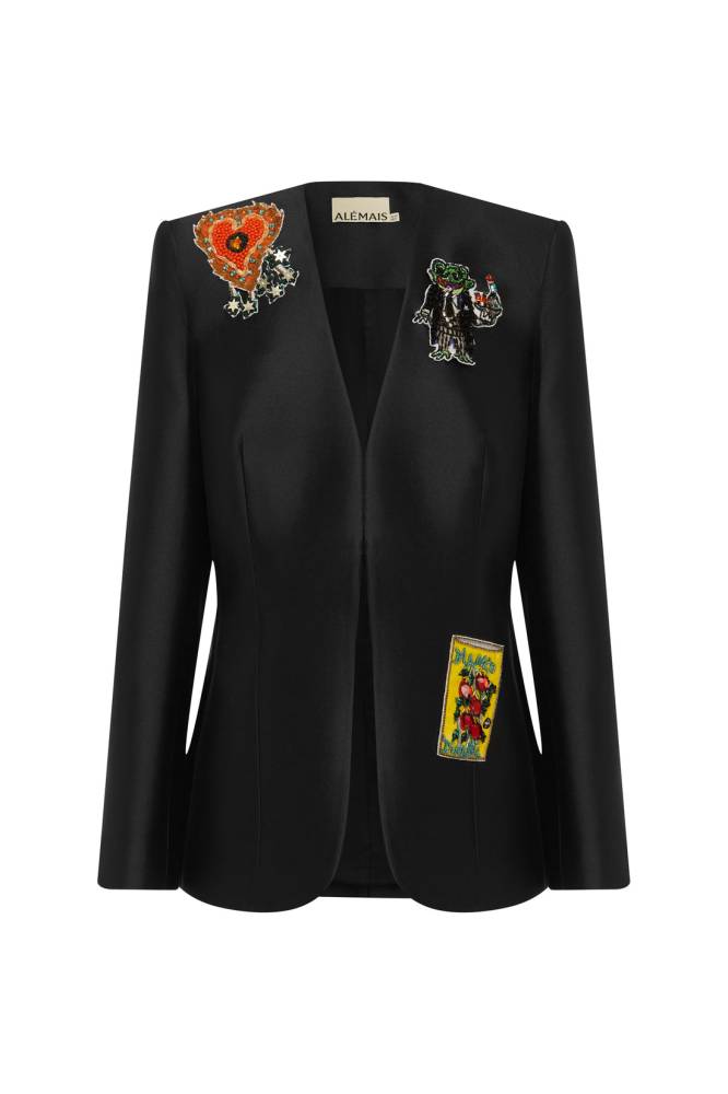 GINGER EMBELLISHED BLAZER