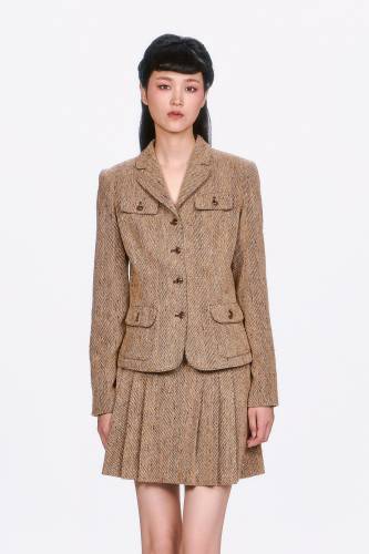JACKET HERRINGBONE