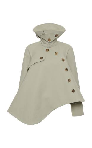 GABERDINE TRENCH JACKET