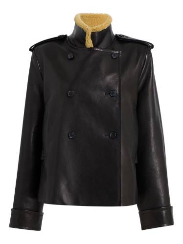 DEAN JACKET WITH SHEARLING COLLAR