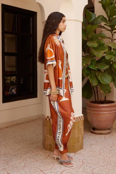 SOLEIL D'AMOUR SILK SHIRT