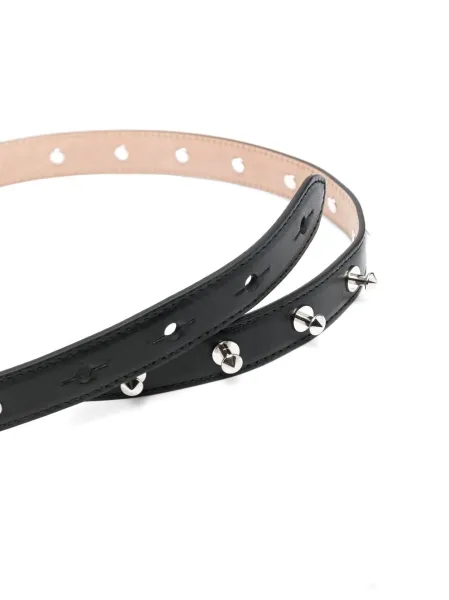 studded leather belt