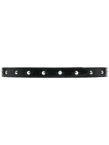 studded leather belt