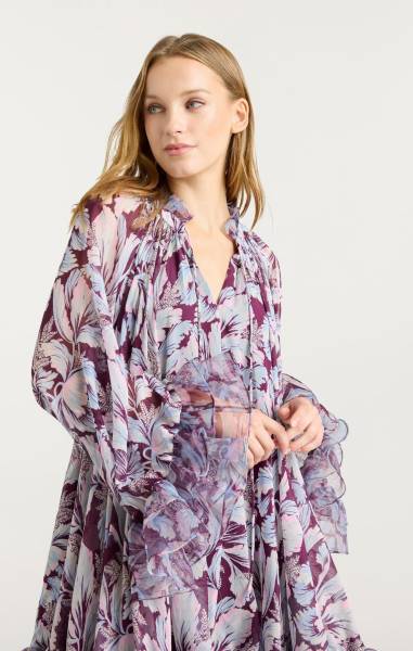 MULTI TULIP CLAIRETTE DRESS