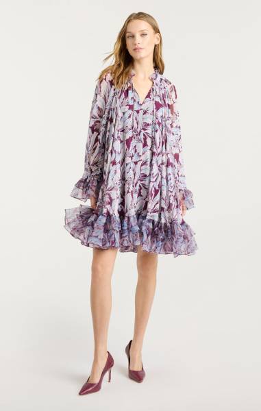 MULTI TULIP CLAIRETTE DRESS