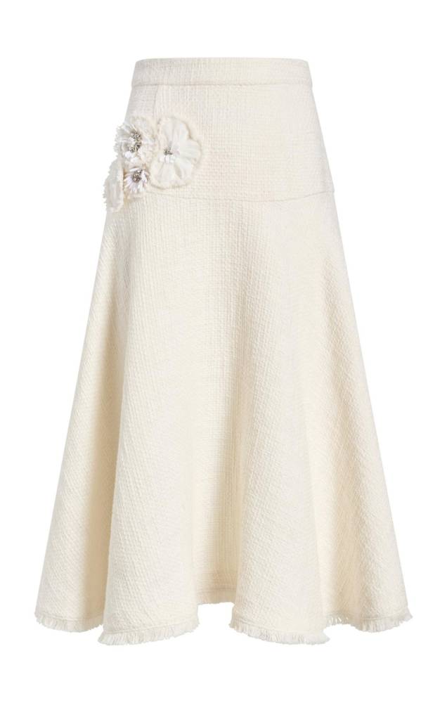 CRUNCHY FLOWER HENRIETTE SKIRT
