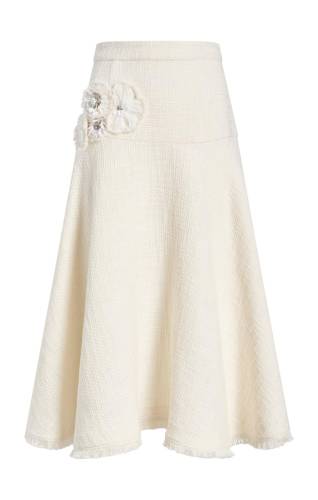 CRUNCHY FLOWER HENRIETTE SKIRT