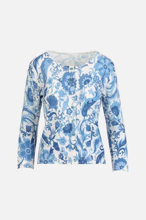 COPERTA Floral cardigan