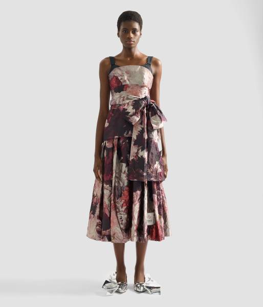 BUSTIER COCKTAIL DRESS
