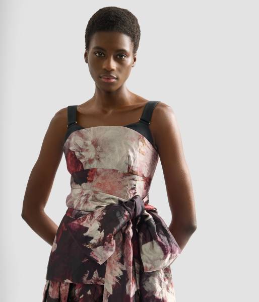 BUSTIER COCKTAIL DRESS