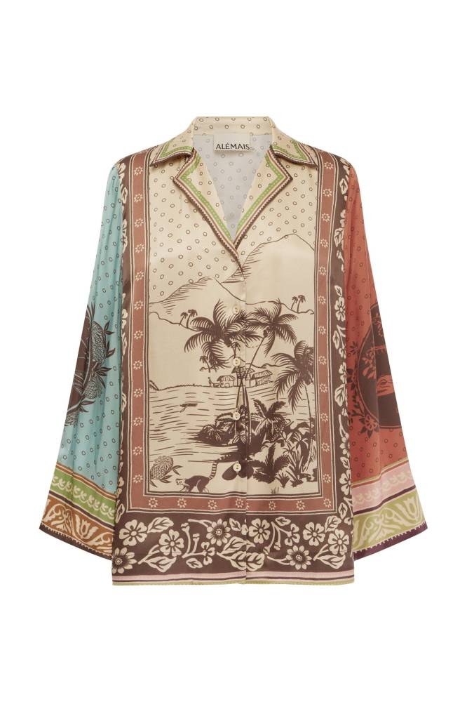 ALBERTA SILK SHIRT