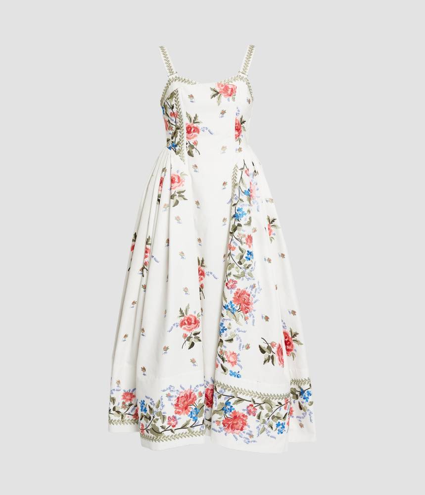 SLEEVELESS BUSTIER DRESS