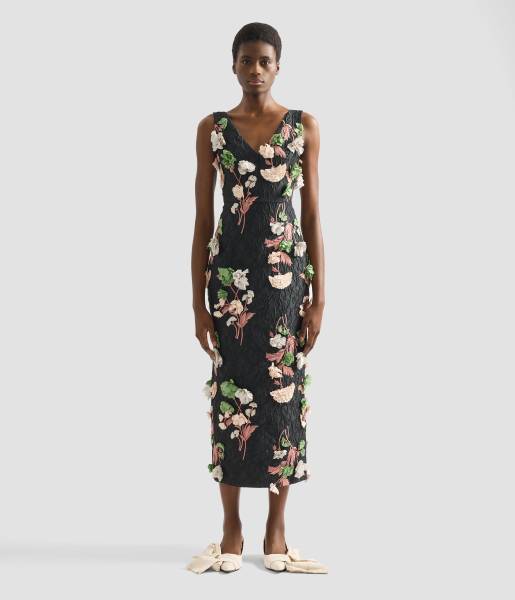 SLEEVELESS COCKTAIL DRESS