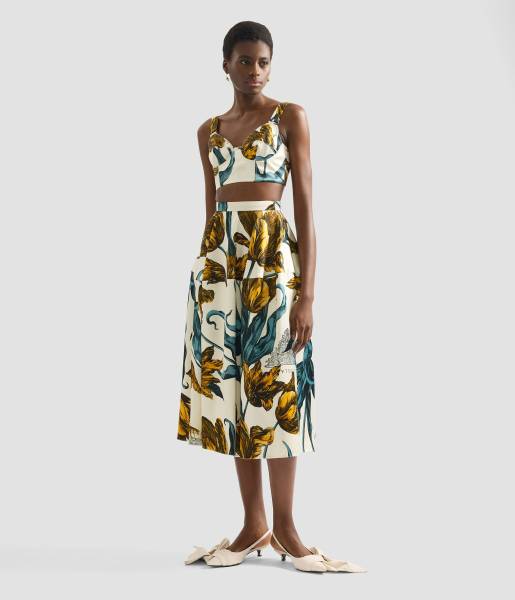 FULL VOLUME MIDI SKIRT