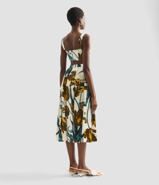 FULL VOLUME MIDI SKIRT