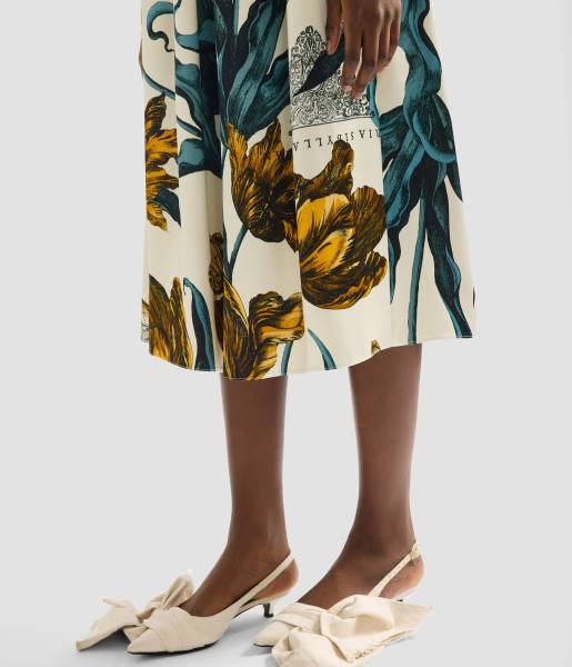 FULL VOLUME MIDI SKIRT