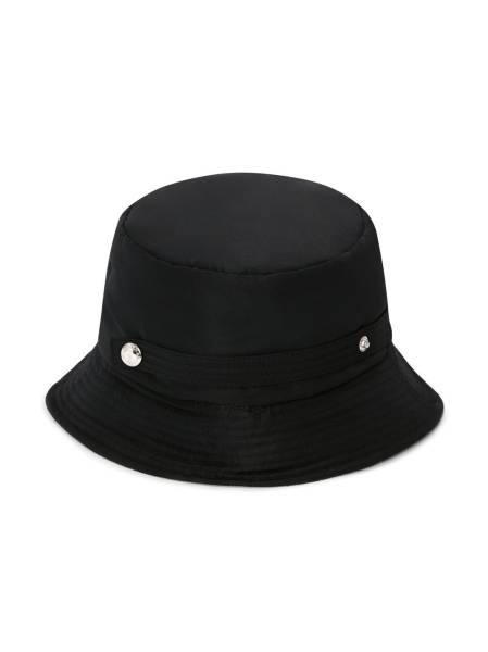 embroidered-logo bucket hat