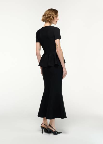 MERMAID KNIT MIDI SKIRT