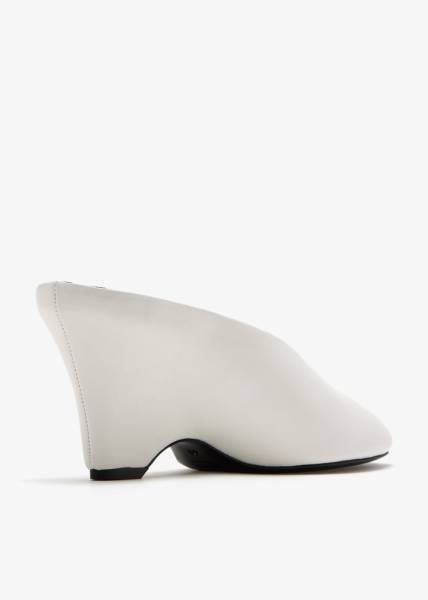 CLOAK PEEP TOE MULE