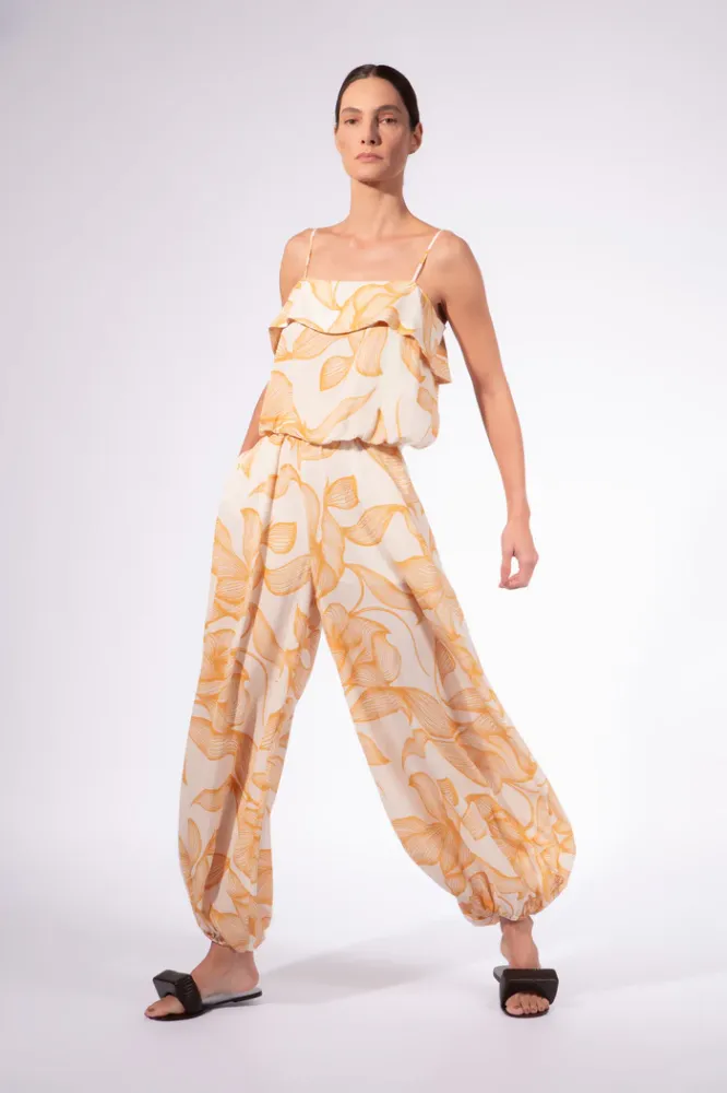 FOLIAGE BUBBLE PANTS