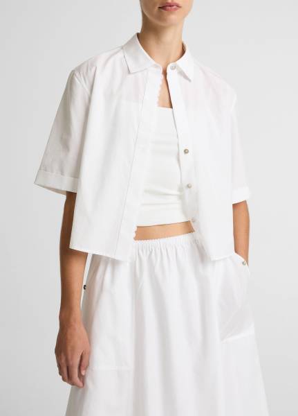SCALLOP DETAIL SHIRT