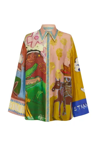 MLAK SILK SHIRT