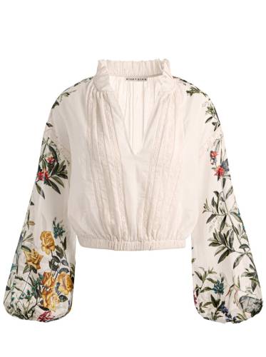 CASSIE CROPPED BLOUSE
