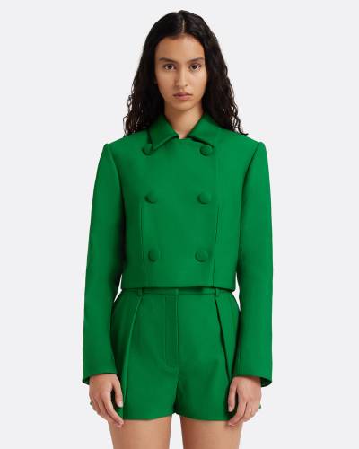 TAILORED SHORTS WITH PLEAT DETAIL